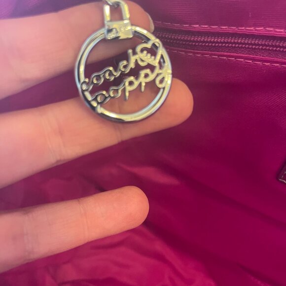 Coach Poppy Hearts Graffiti Tote - Picture 5 of 7